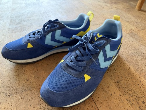 Hummel sneaker gelb blau - blau,