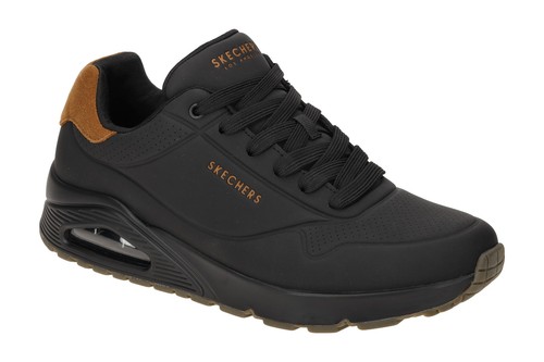 Skechers schuhe uno schwarz - schuhe,